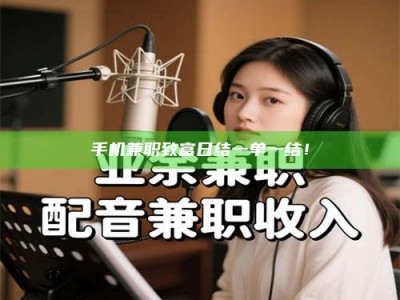 郓城手机兼职致富日结一单一结！